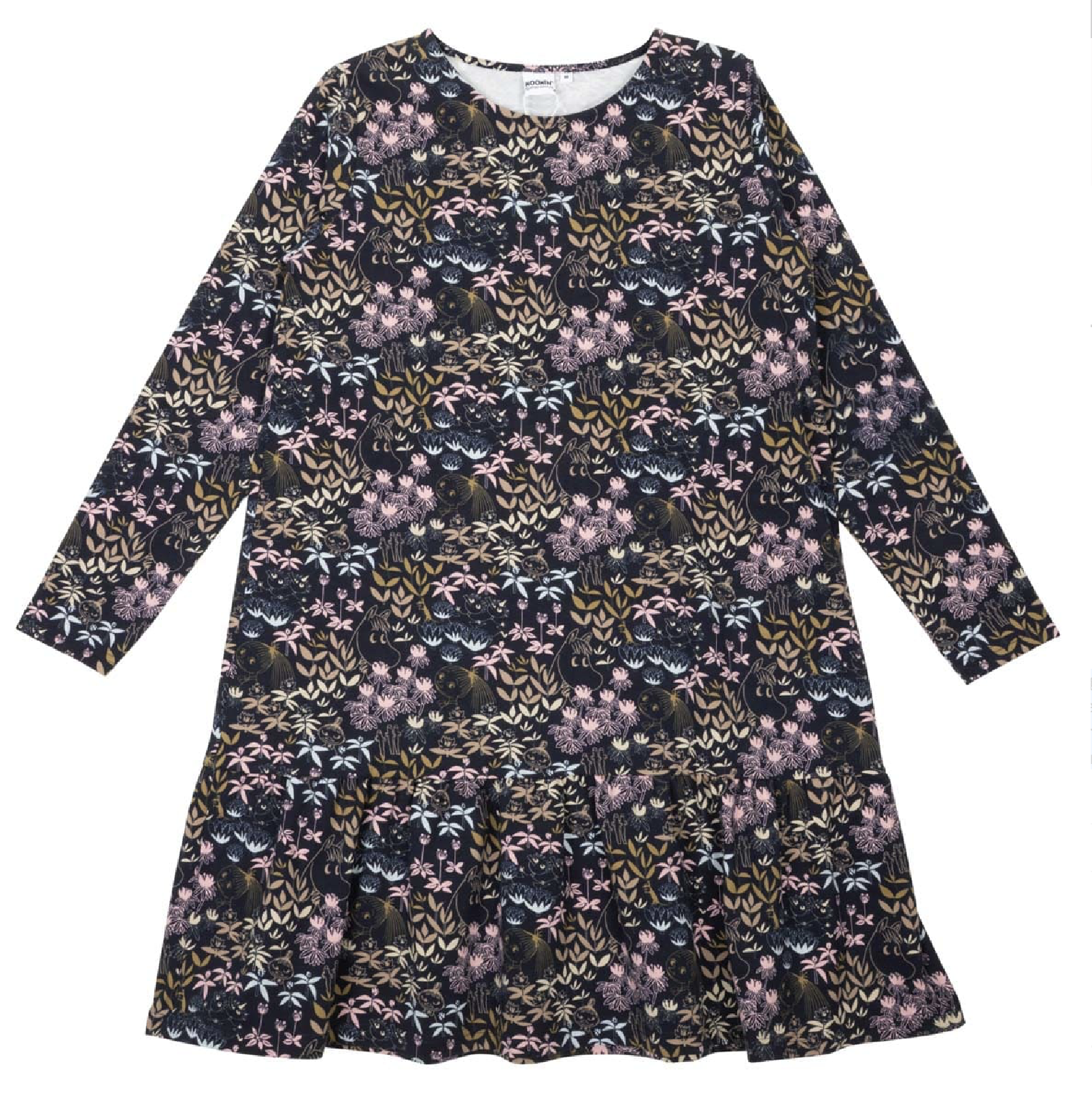 Moomin Women's Dress - Primula Dark Blue