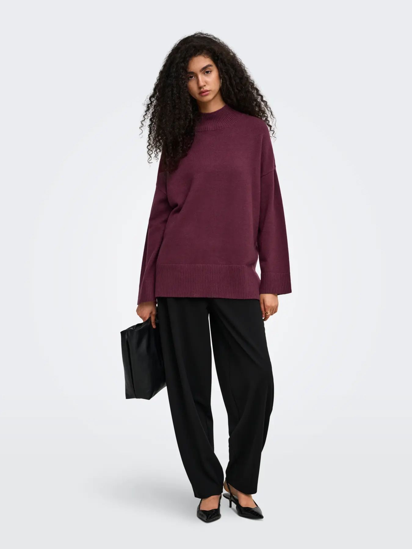 Only - Mary Tröja Vinröd - 2