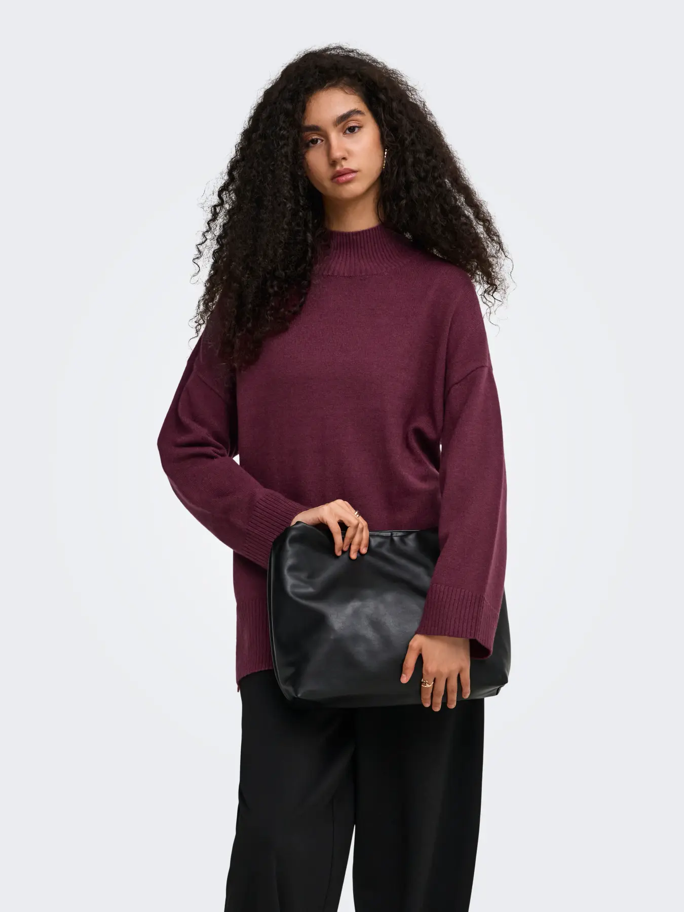 Only - Mary Tröja Vinröd - 3