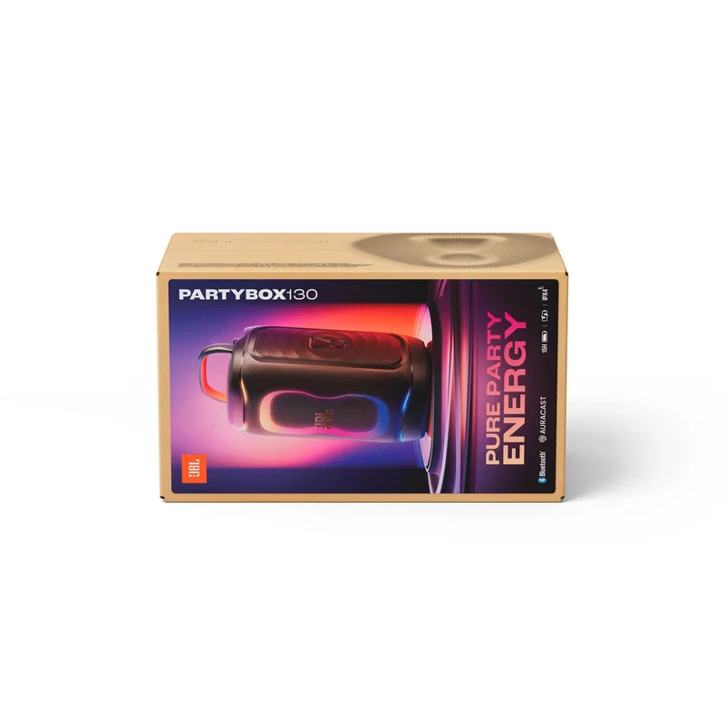 JBL PartyBox 130 Bluetooth Högtalare - Svart - Original - 5
