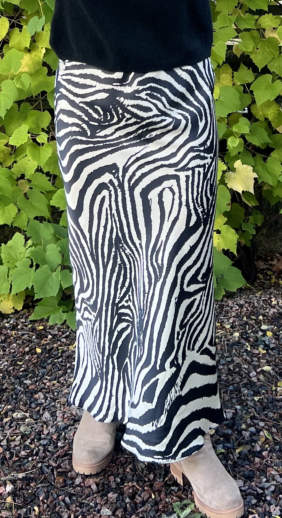 Cosy House Kjol Glansig Zebra