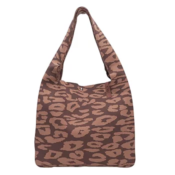 Shopper brown leo
