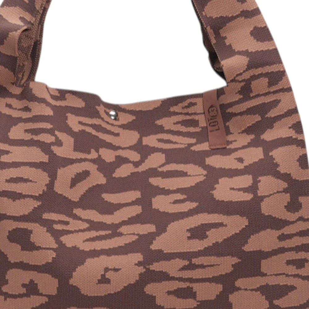 Shopper brown leo - 2
