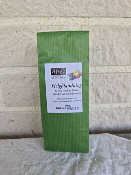 Förpackat grönt te, Helgblandning, 100gr, Aftek