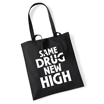 GLUECIFER - TOTE BAG, SAME DRUG NEW HIGH