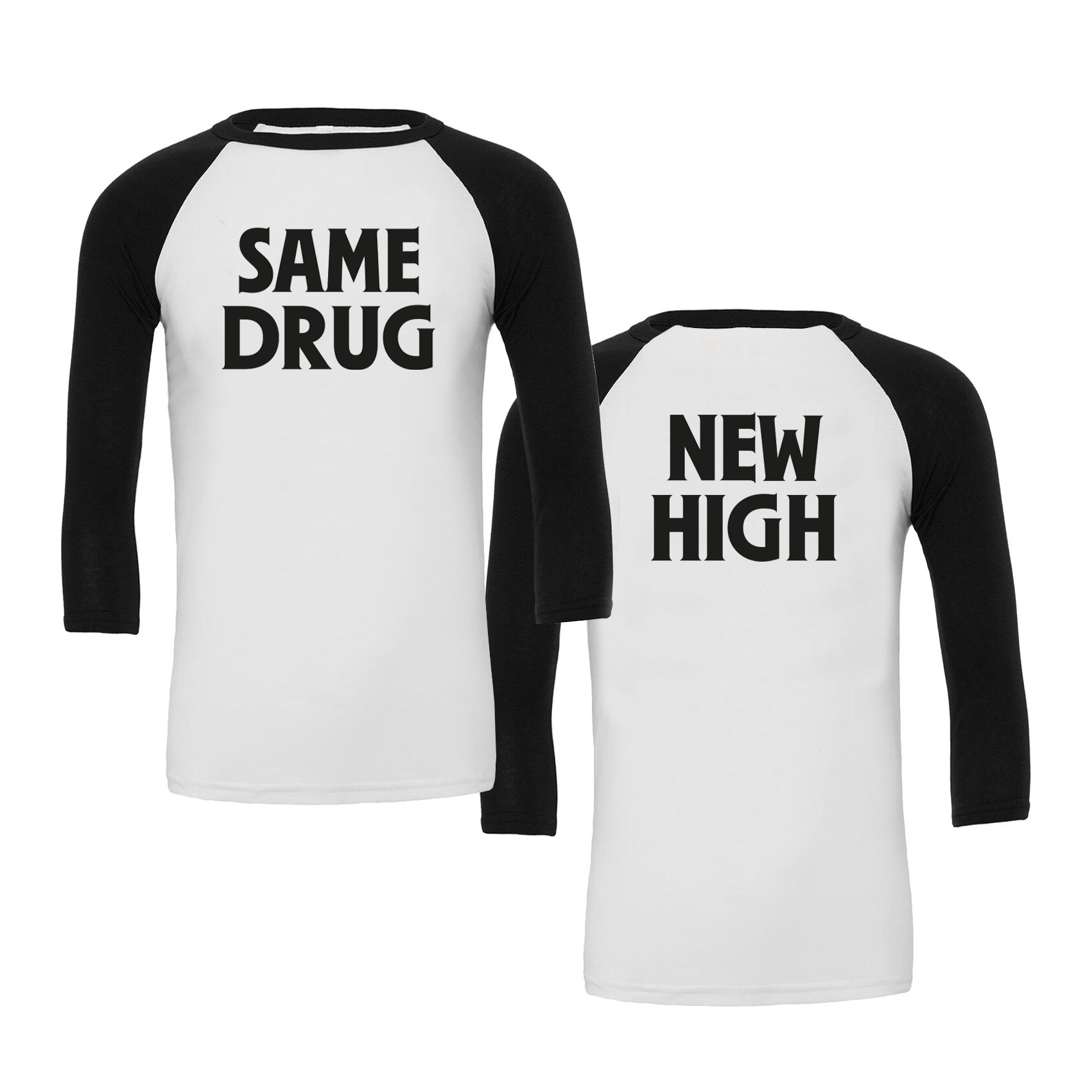 GLUECIFER - 3/4 BASEBALL, SAME DRUG NEW HIGH