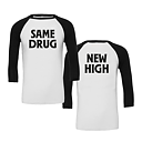 GLUECIFER - 3/4 BASEBALL, SAME DRUG NEW HIGH