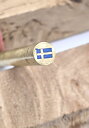 Mosaikpin Sweden - 8 mm - Mässing