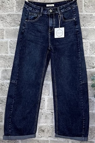 Cabana Living - Mowita Barrel Jeans Dark Denim - 5