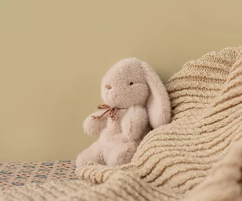 Maileg - Kaninplysch, Mini - Ljus puder