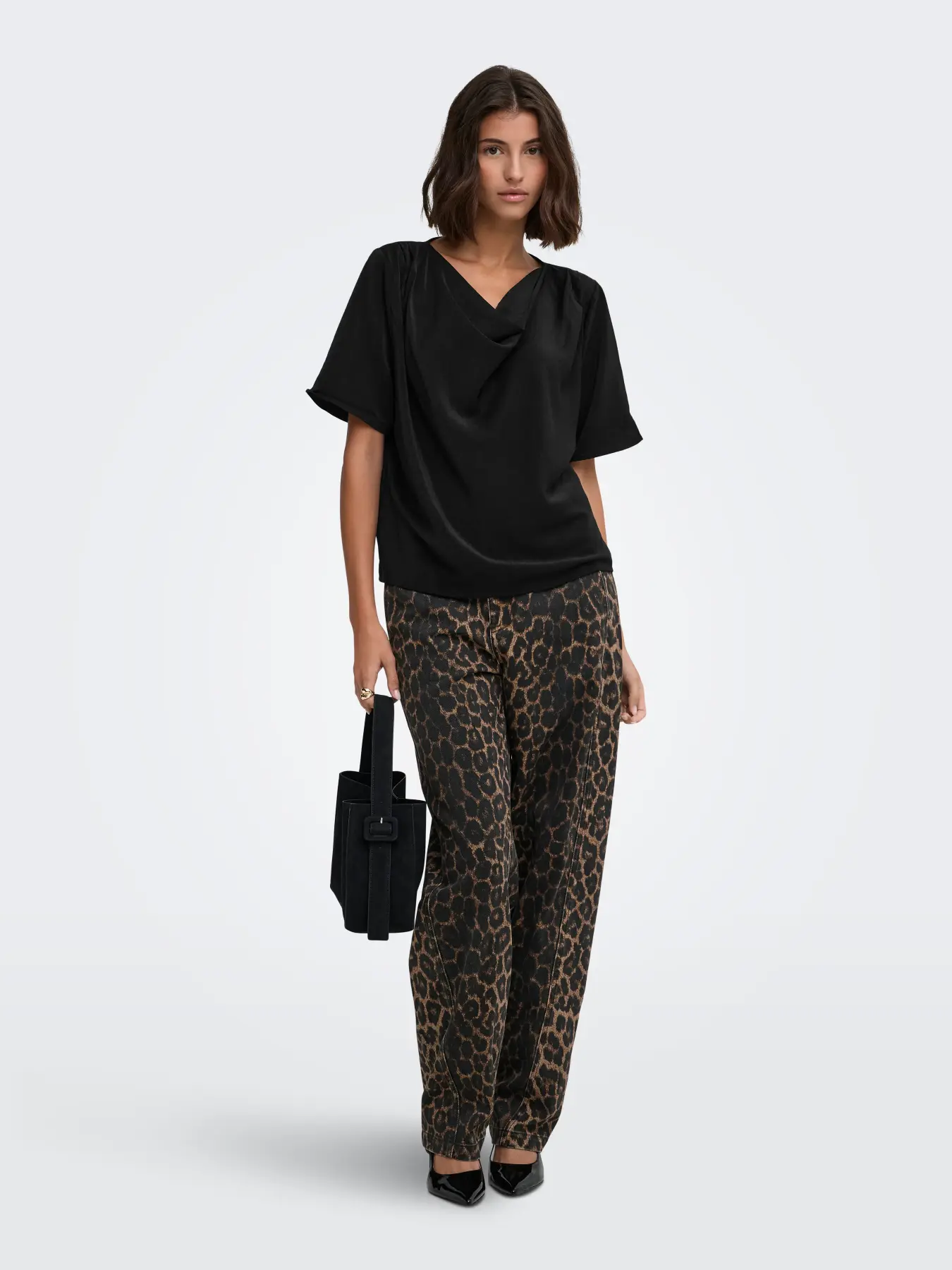 Jacqueline de Yong - Aya Topp Svart - 5