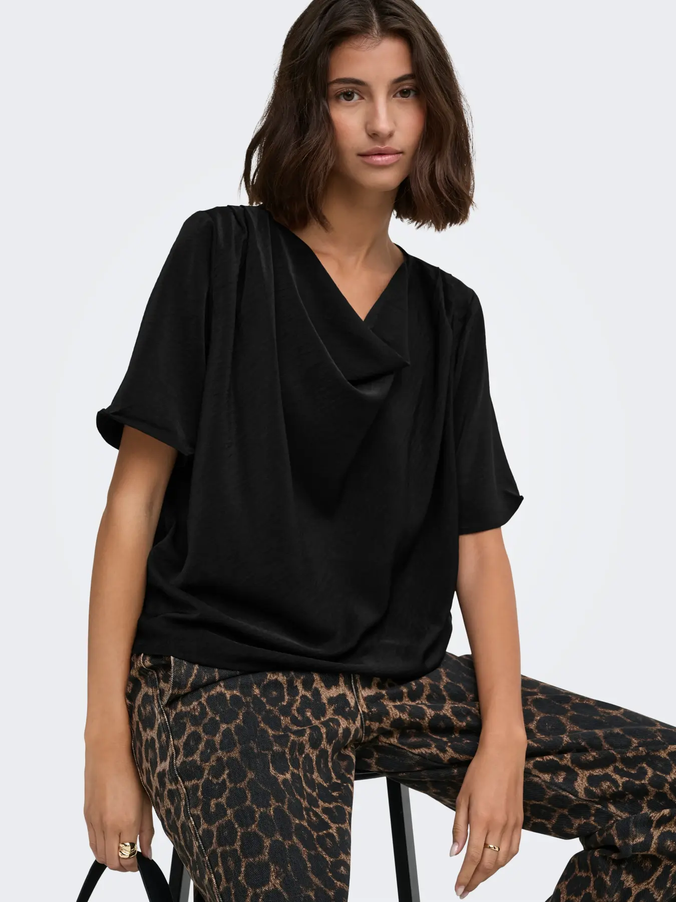 Jacqueline de Yong - Aya Topp Svart - 7