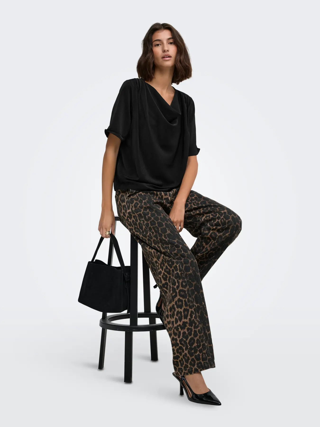 Jacqueline de Yong - Aya Topp Svart - 8