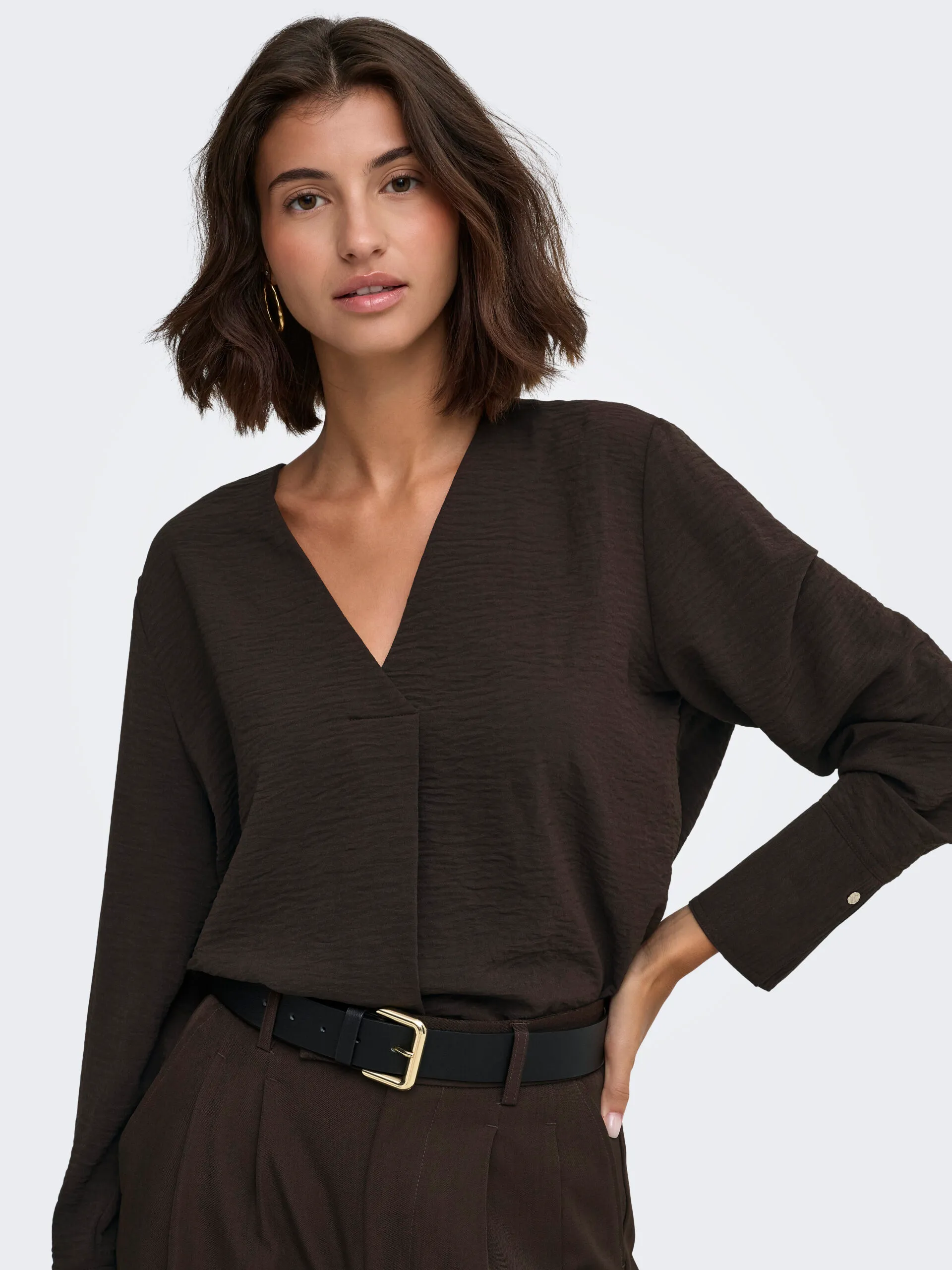 Jacqueline de Yong - Lion Blus Brun - 6