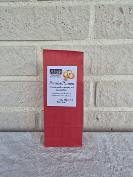 Förpackat rooibos-te Persika/passion, 100gr, Aftek