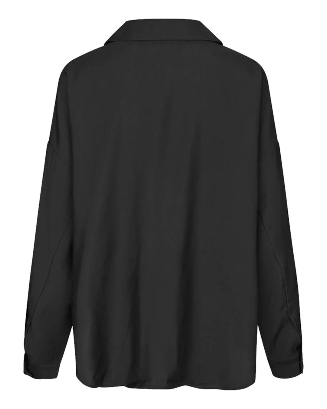 Blus Timeline v-ringad krage svart - 6