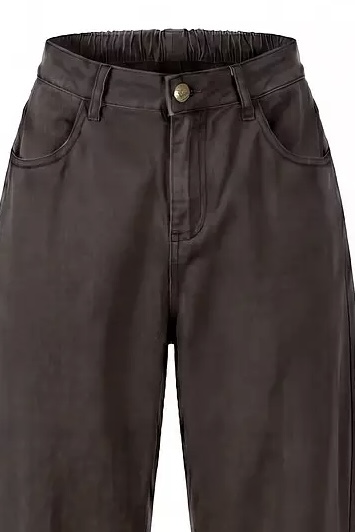OM-HU - Sanne Barrel Pants Brown - 3