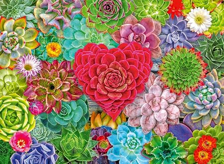 Succulent Love, 500 Bitar Ravensburger