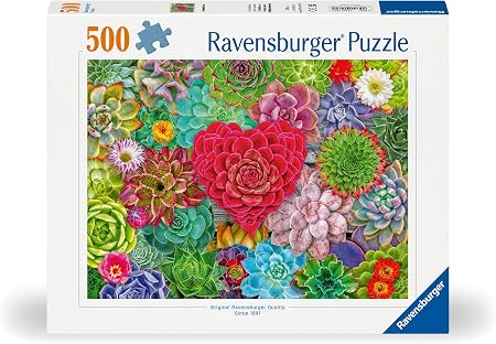 Succulent Love, 500 Bitar Ravensburger - 2