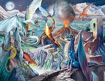 The Dragon Guardions, 2000 Bitar Ravensburger