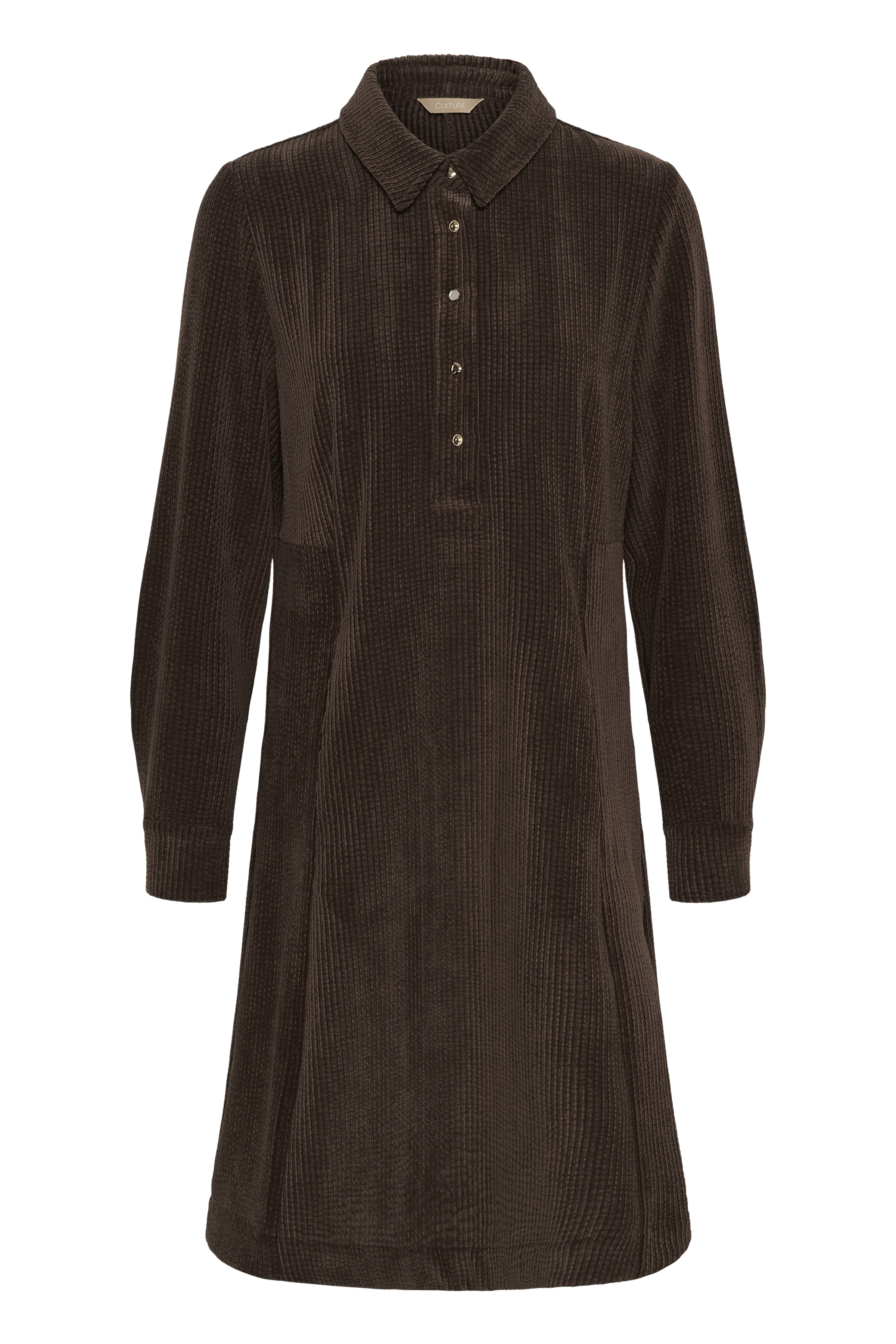 CUannike Dress Coffee Bean Brun klänning  - 4