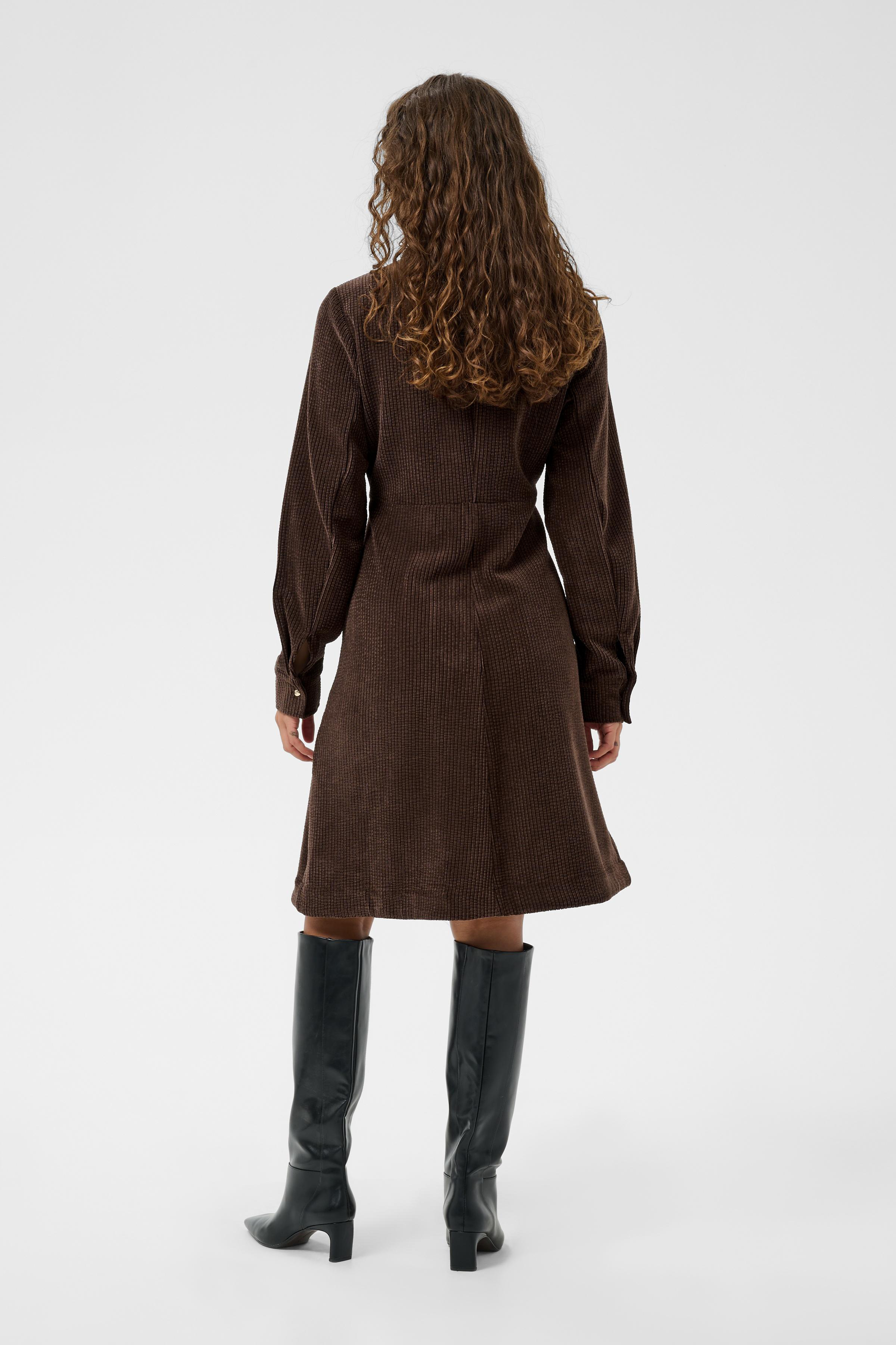 CUannike Dress Coffee Bean Brun klänning 