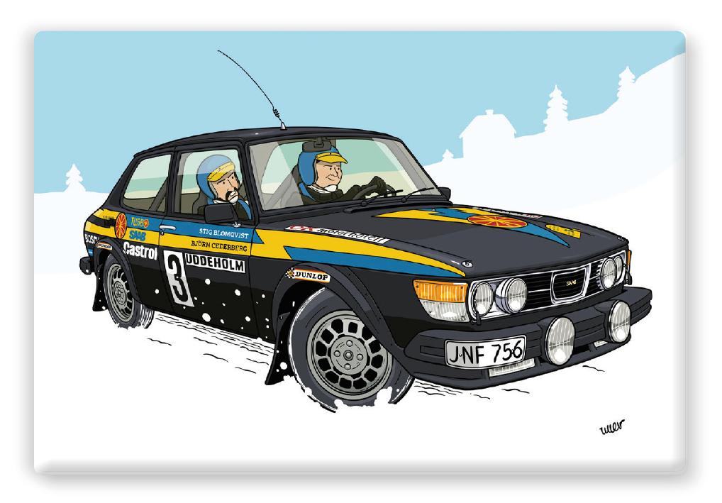 Magnet Stig Blomqvist