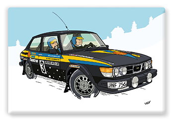 Magnet Stig Blomqvist