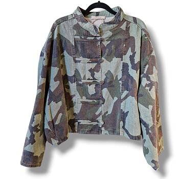 Lecoco- camo jeansjacka