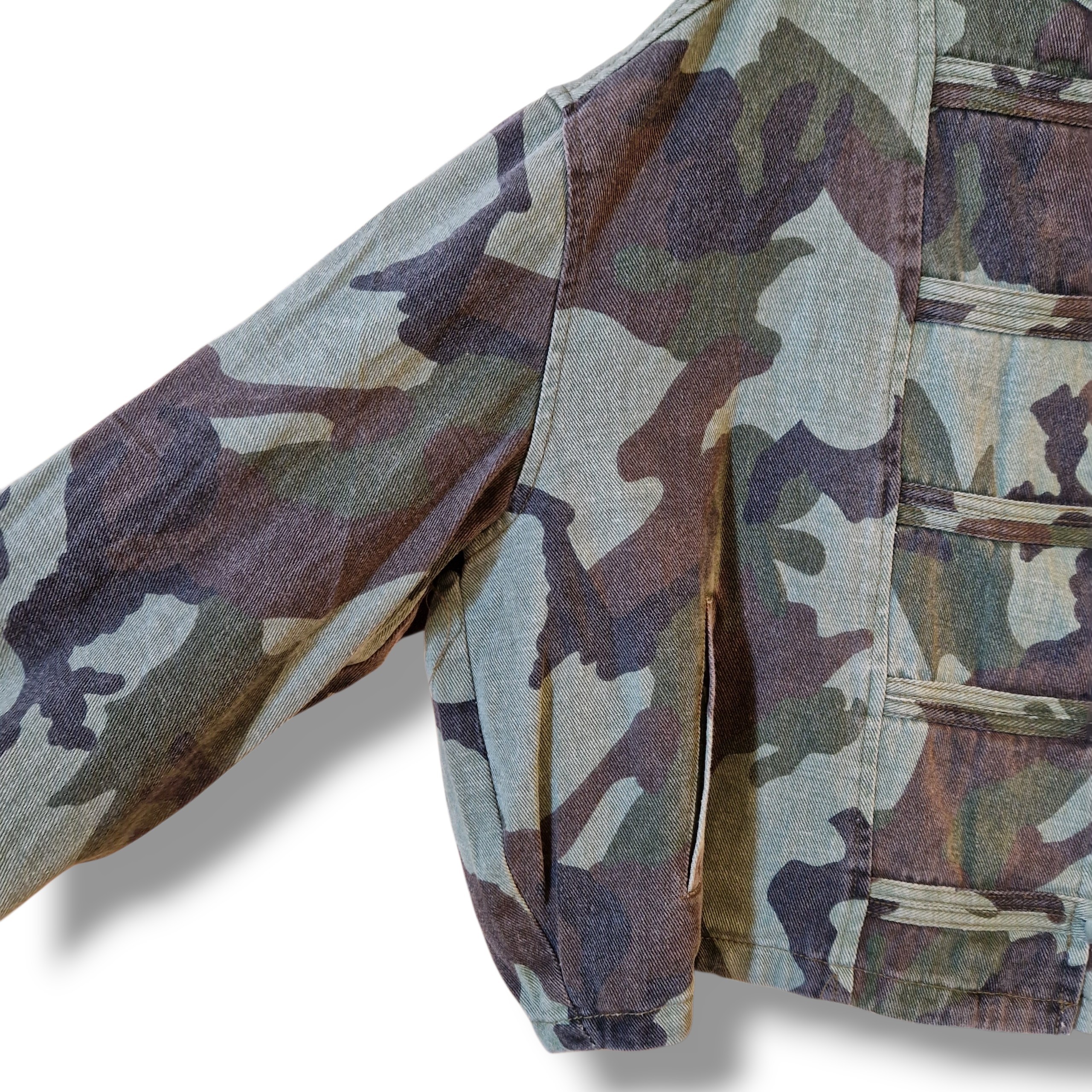 Lecoco- camo jeansjacka - 2