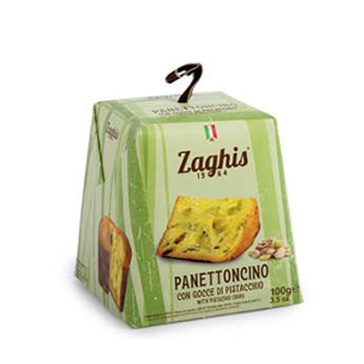 Zaghis, Minipanettone Pistage - 100g