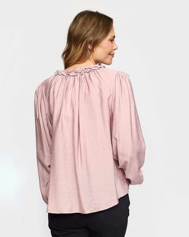 Blus Kia volang fram & knut rosa