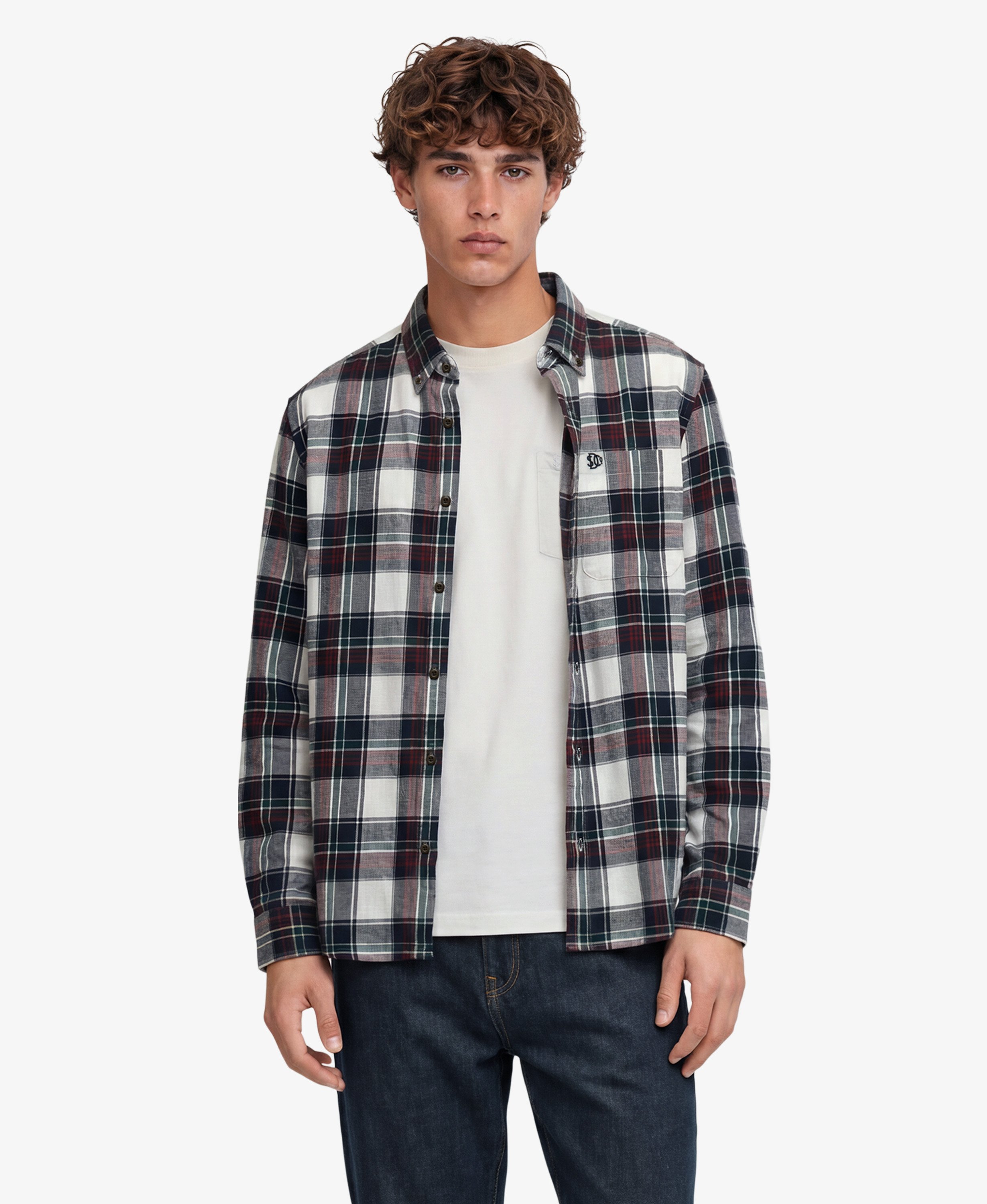 Superdry - l/s Cotton Lumberjack Shirt  - Skylar Check