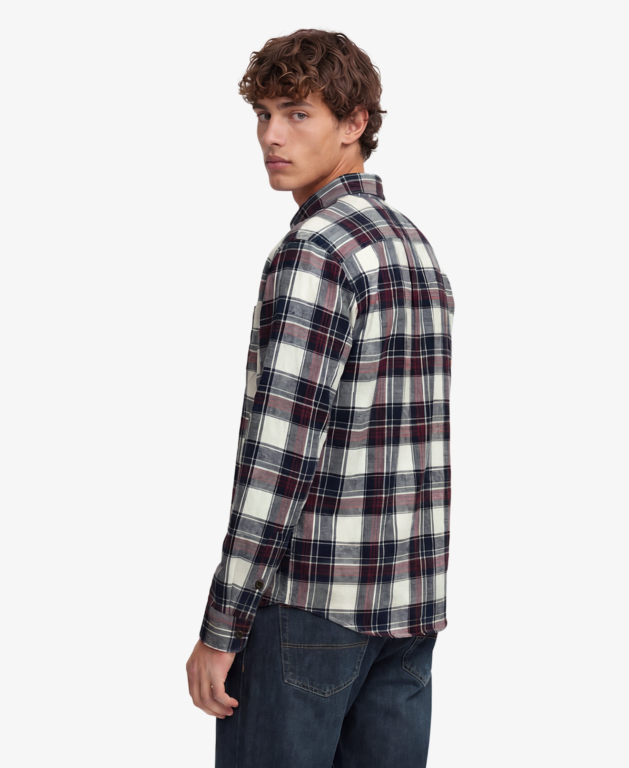 Superdry - l/s Cotton Lumberjack Shirt  - Skylar Check - 4