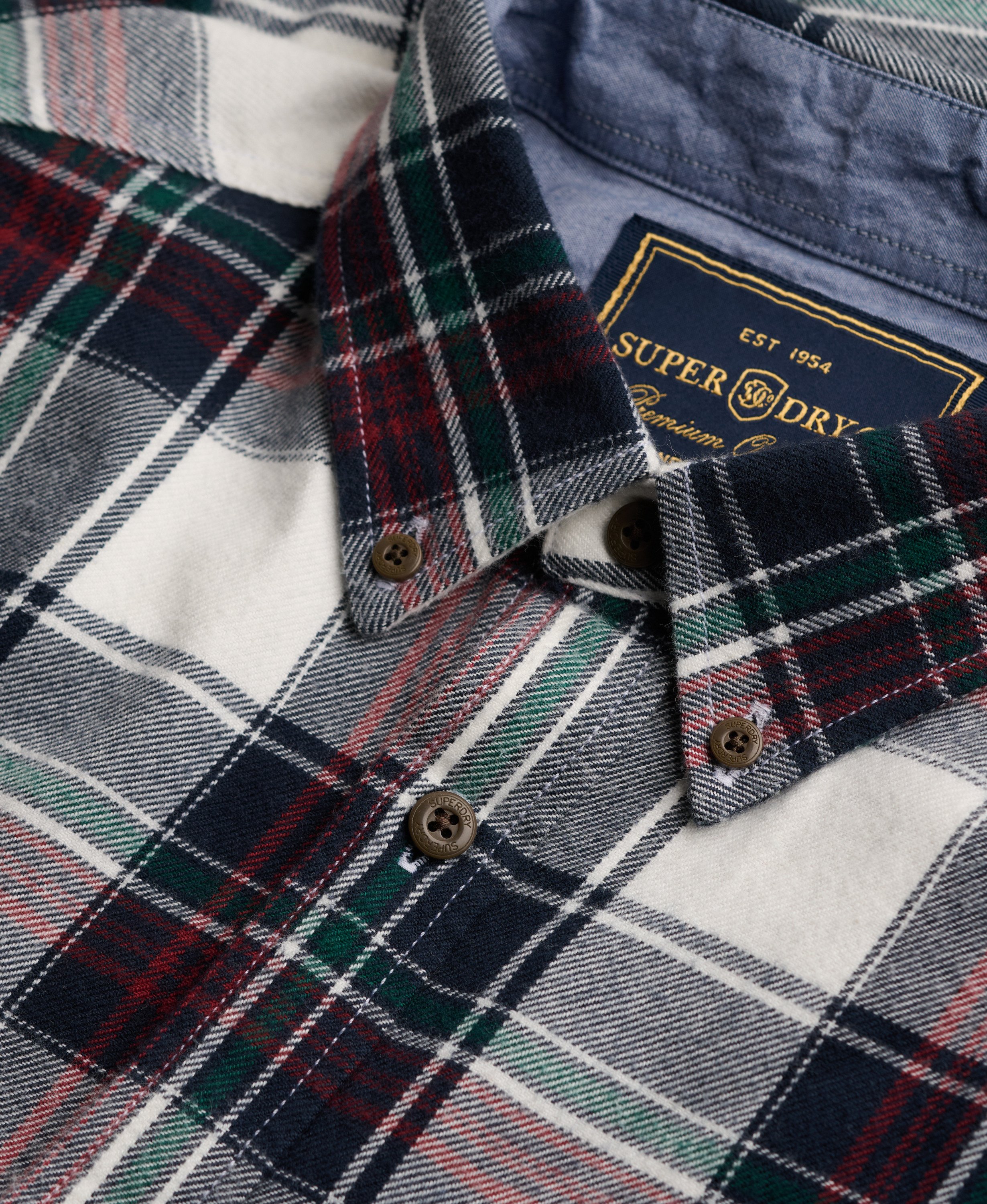 Superdry - l/s Cotton Lumberjack Shirt  - Skylar Check - 5