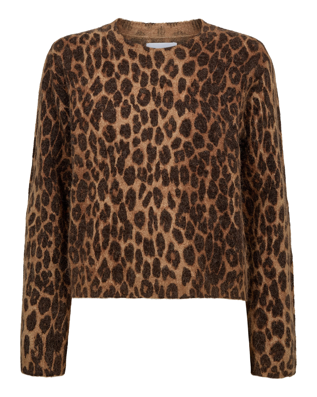 Jumper Riette leopardmönstrad brun/kamel - 5
