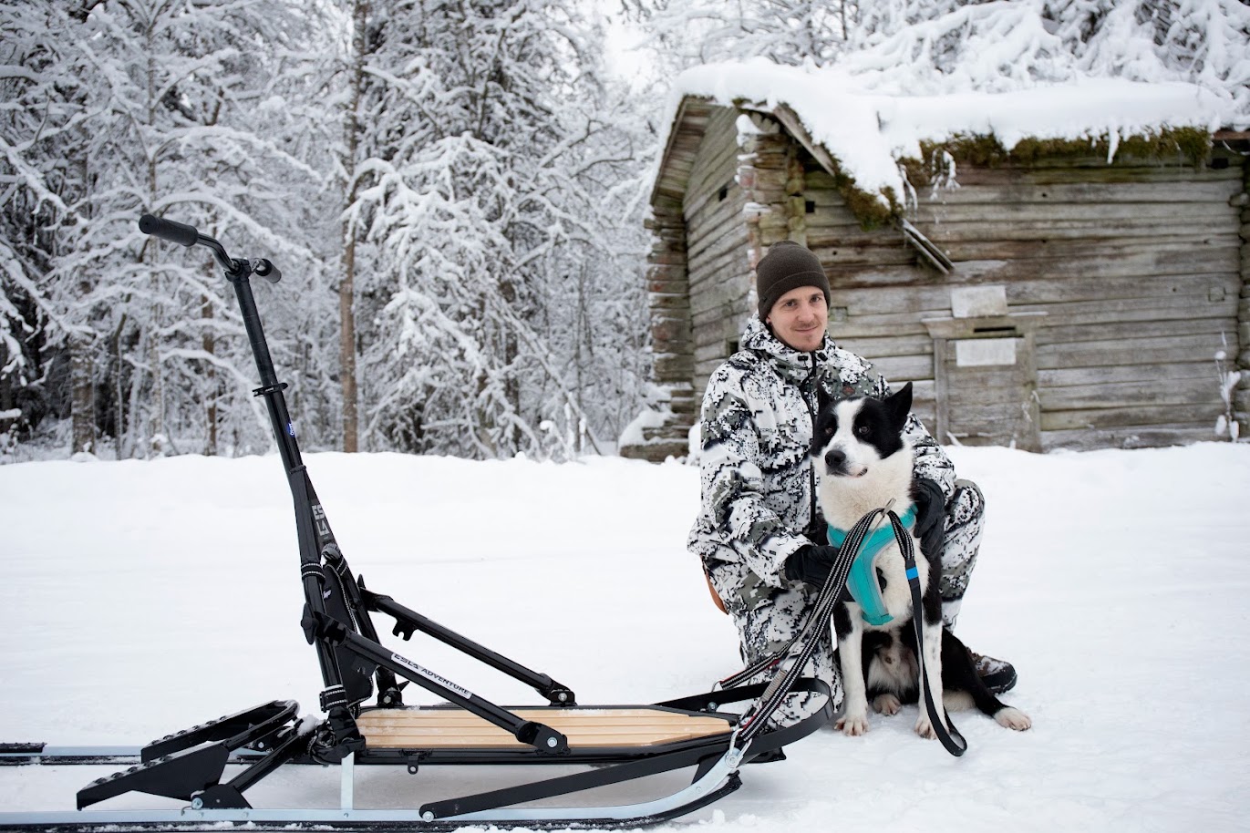 Esla Adventure Spark och Hundsläde Svart - PÅ VÅRT LAGER  VECKA 45-46!    - 8