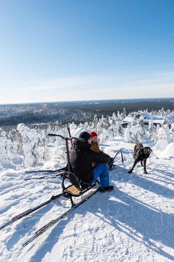 Esla Adventure Spark och Hundsläde Svart - PÅ VÅRT LAGER  VECKA 45-46!    - 2