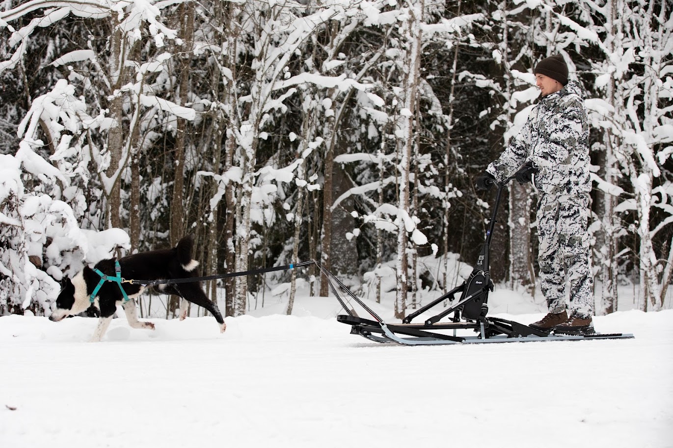 Esla Adventure Spark och Hundsläde Svart - PÅ VÅRT LAGER  VECKA 45-46!    - 5
