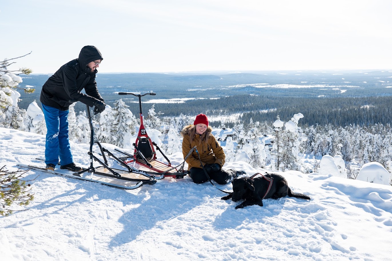 Esla Adventure Spark och Hundsläde Svart - PÅ VÅRT LAGER  VECKA 45-46!    - 9