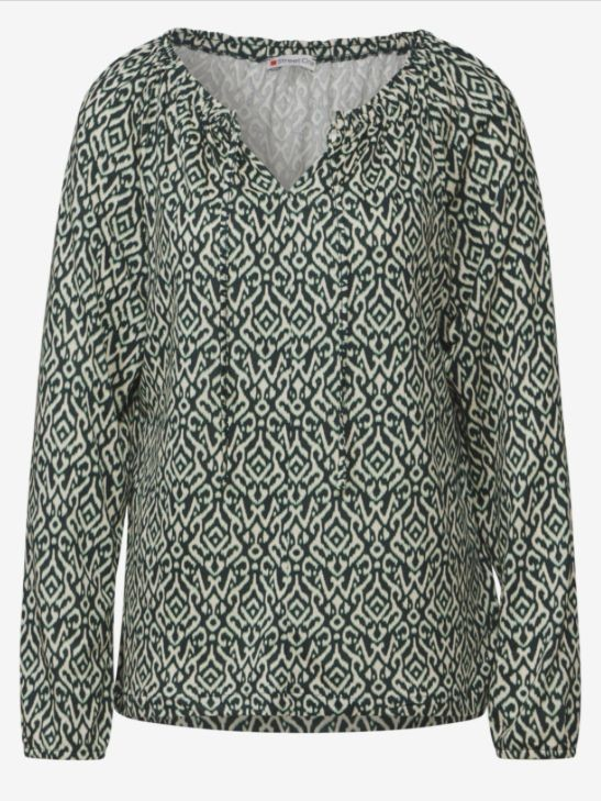 Printed Raglan Shirt - Street One - 3