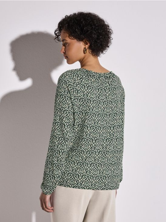 Printed Raglan Shirt - Street One