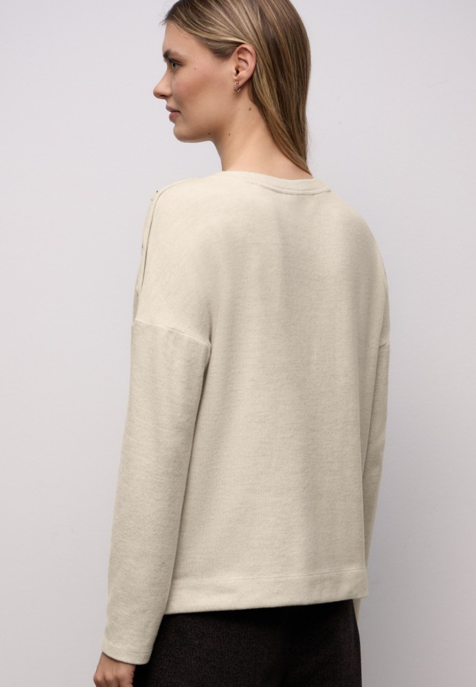 LTD QR Soft Melange Look Shirt - Stl. 46 - Street One