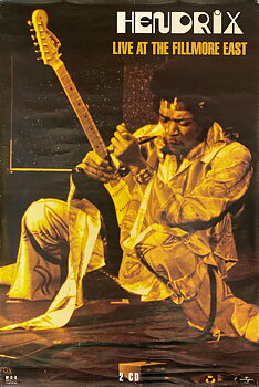 HENDRIX, JIMI – LIVE AT FILLMORE EAST (101 x 151 cm)