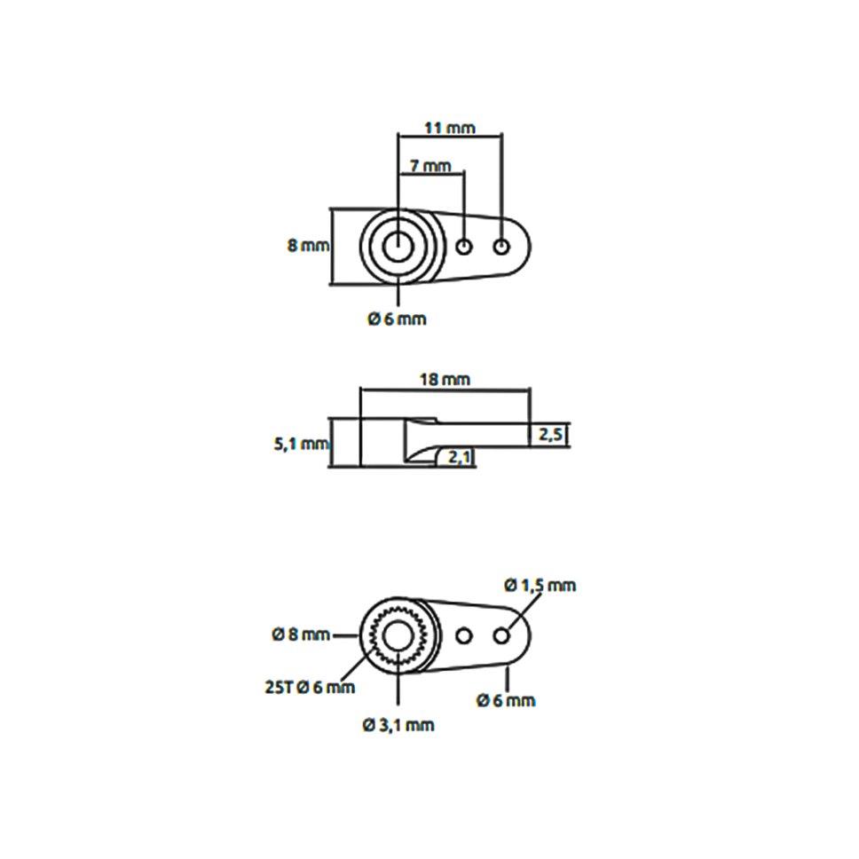 CHASERVO-Arm 0625.11 - 2