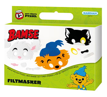 Bamse Kul att skapa - Ansiktsmasker