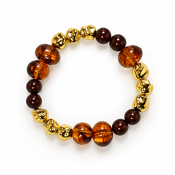Francie brown mix bracelet