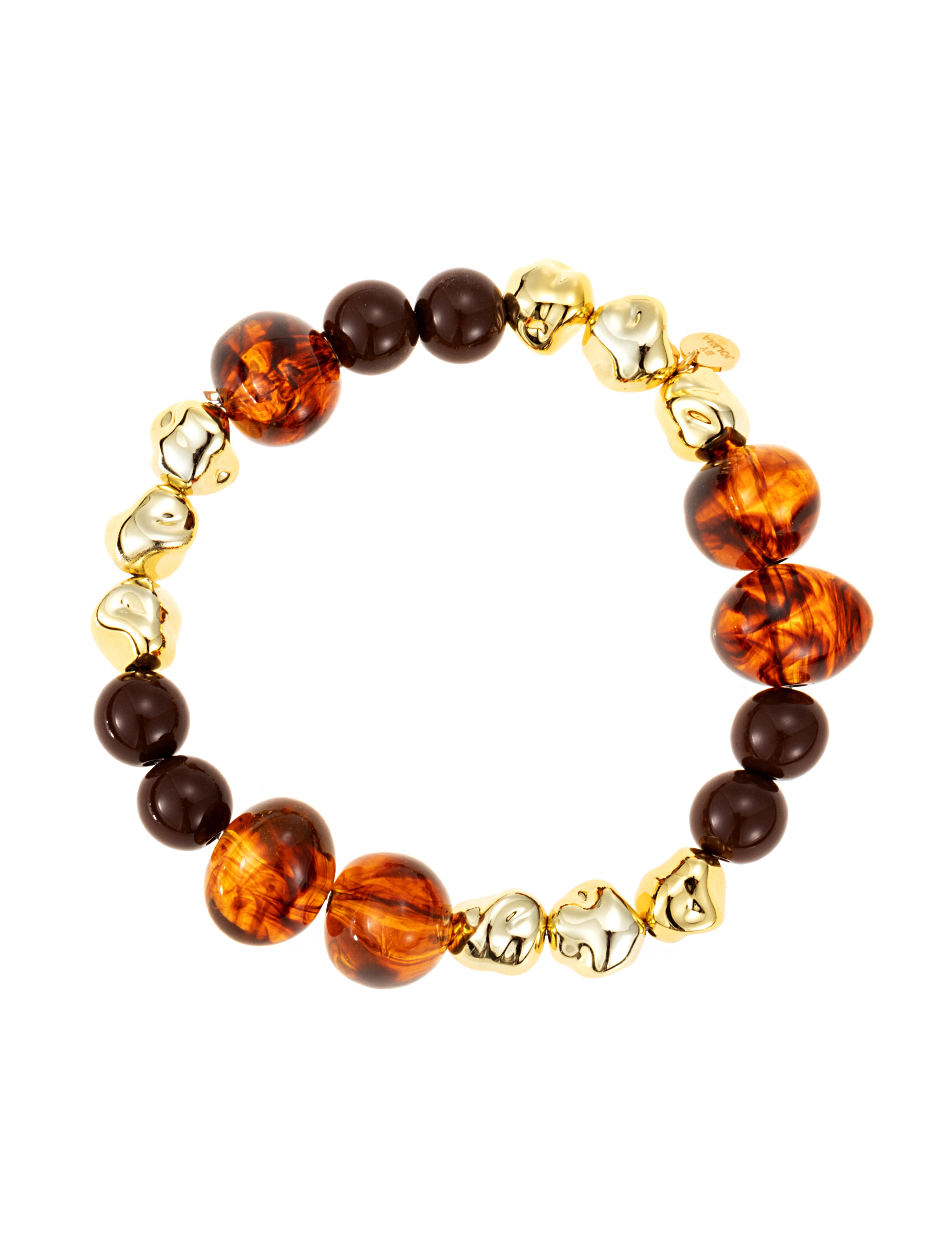 Francie brown mix bracelet