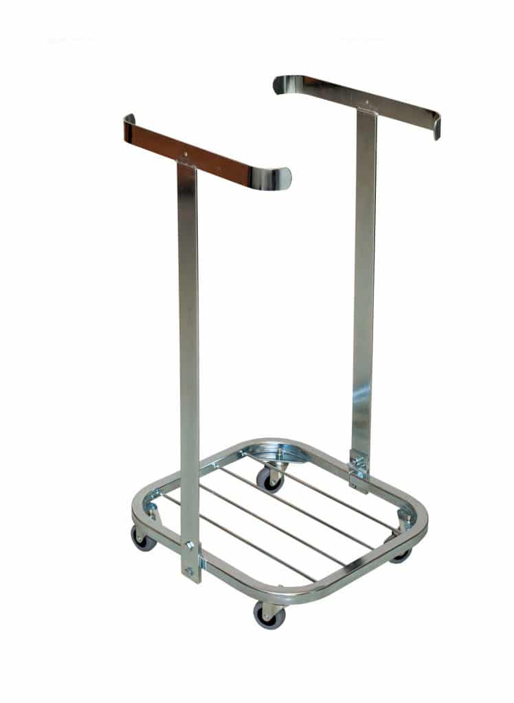 Stabil zink 125L 50MM HJUL