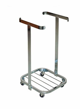Stabil zink 125L 50MM HJUL